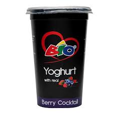 Bio Berry Cocktail Yoghurt 450Ml